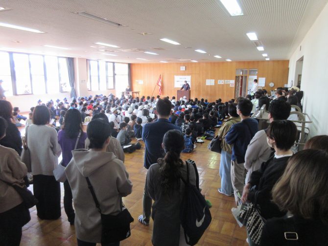写真：スポーツ少年団入団式1